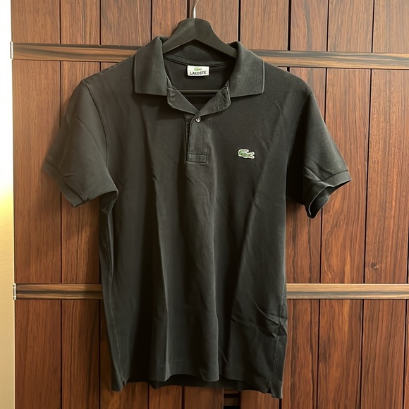 Lacoste Men’s Black Polo M - Picture 2 of 3